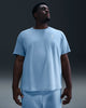 Nike Kobe Men's Sky Blue Basketball T-Shirt with Mamba Mentality logo and soft midweight cotton fabric