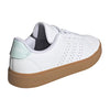Adidas Advantage 2.0 Women's White Halo Mint Sneakers with sustainable materials and cloud foam comfort